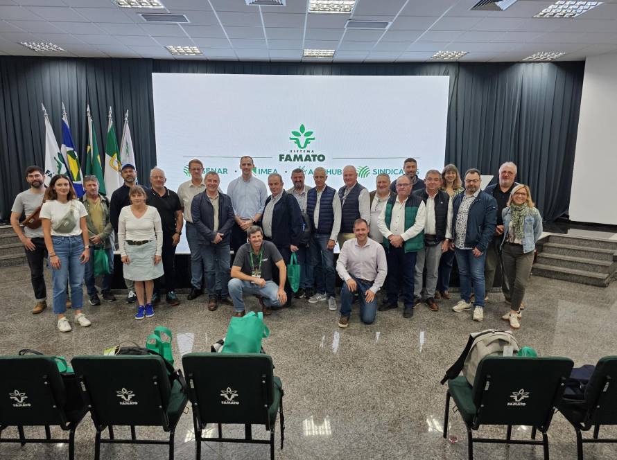 Na Famato, franceses buscam informações sobre a pecuária de corte em Mato Grosso