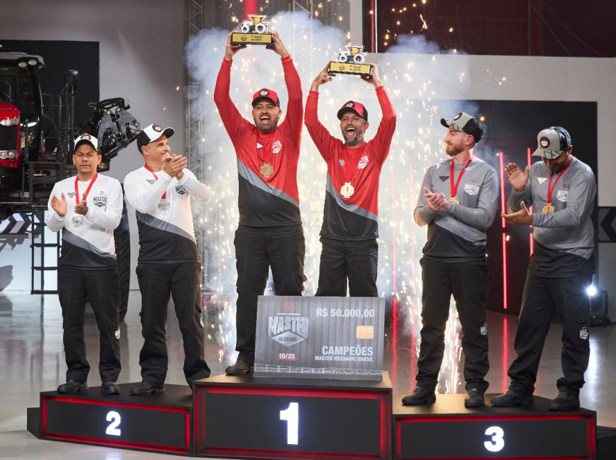 Mecânicos de Jataí (GO) e Itaú de Minas (MG) conquistam o primeiro lugar no Master Mechanic Brasil