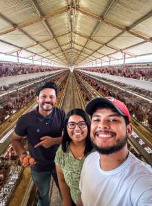 Vetanco realiza visita técnica a produtores de ovos em Roraima