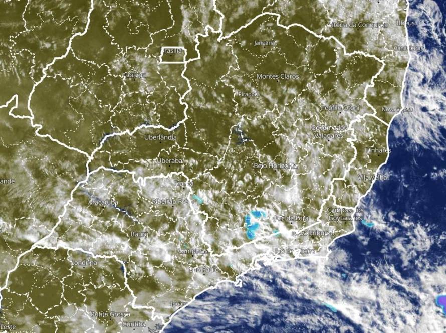 Calor e tempo seco predominam no Centro-Oeste; chuva será isolada no MS
