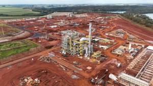 Obra da usina de etanol de milho da Coamo atinge 45% em Campo Mourão