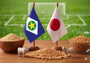 Brasil x Japão põe soja de MT em campo e mira futuro da carne bovina