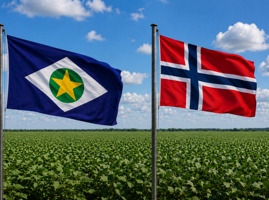 Soja e fertilizantes ligam Mato Grosso à Noruega além da disputa na Copa 2026
