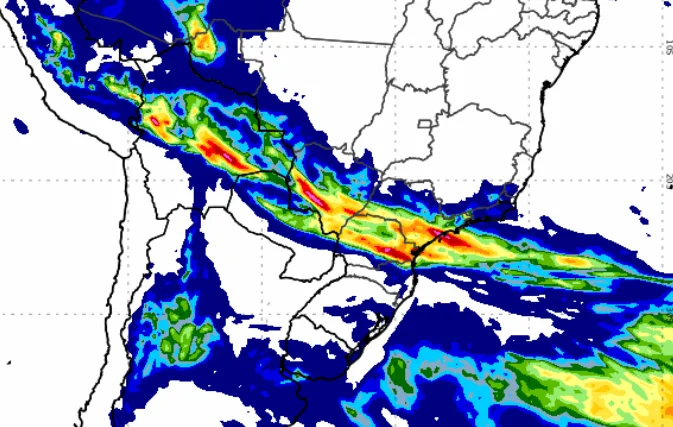 Municípios de São Paulo, Paraná e Mato Grosso do Sul têm alerta de perigo para tempestade neste fim de semana